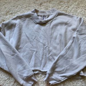 Vintage American Apparel crop sweatshirt